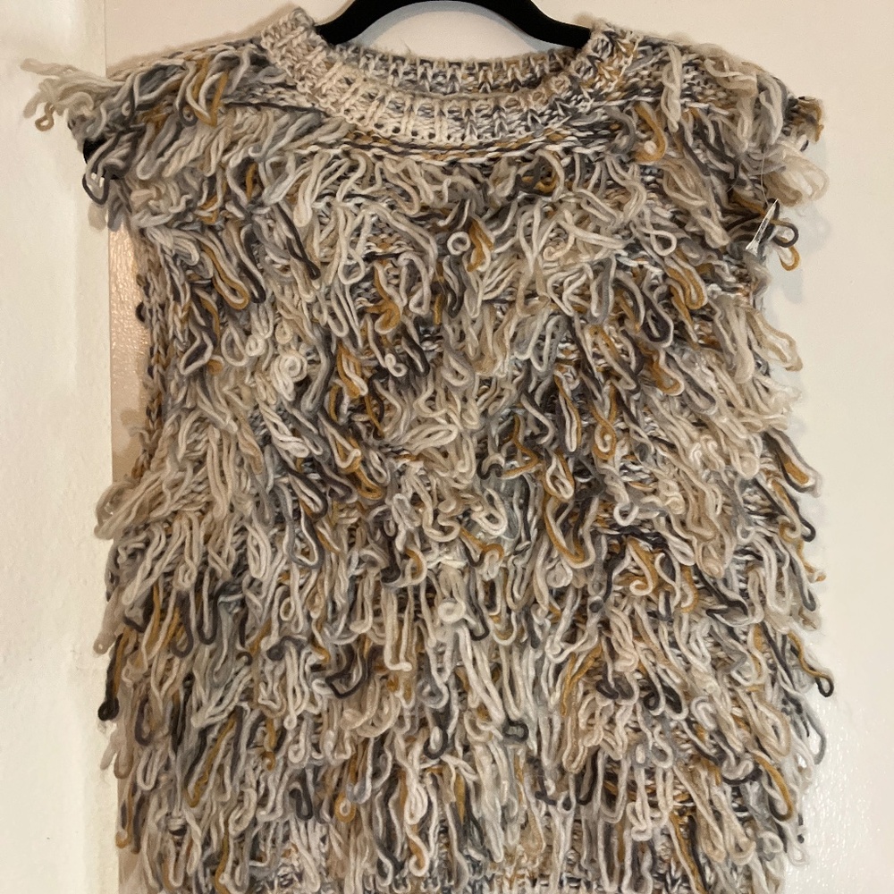 Nasty Gal Shaggy Vest